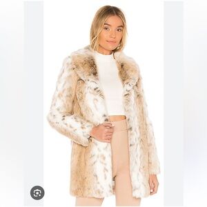 NWOT :: MAJORELLE Tatiana Faux Fur Coat (S)
